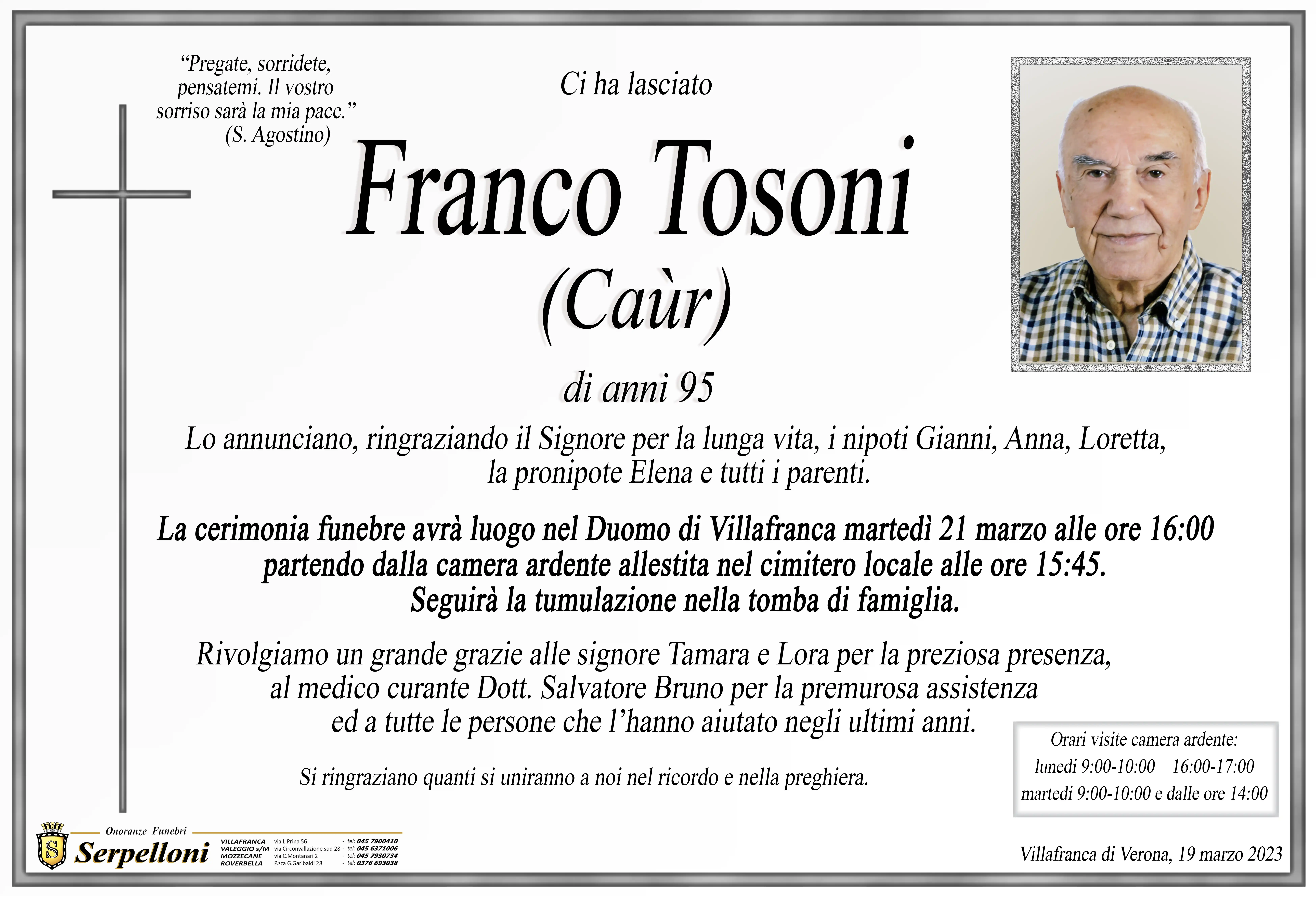 Scopri di più sull'articolo Tosoni Franco
